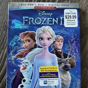 Disney frozen 2 blu ray dvd